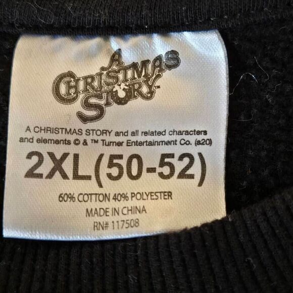 A CHRISTMAS STORY Ralphie Nostalgic Graphic Fleece Unisex Sweatshirt 2XL - Picture 2 of 9